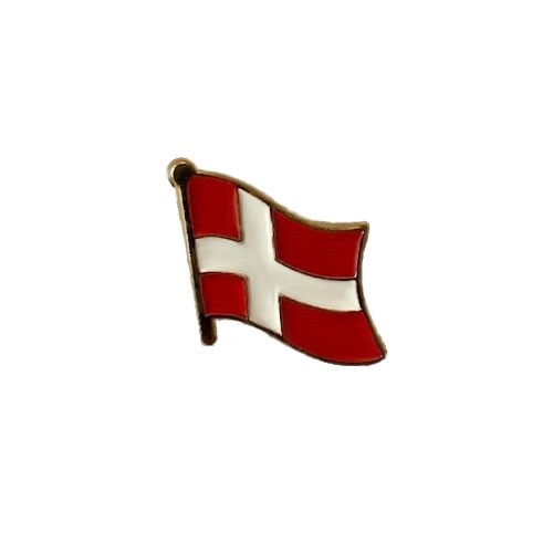 Danmark flaggpinn